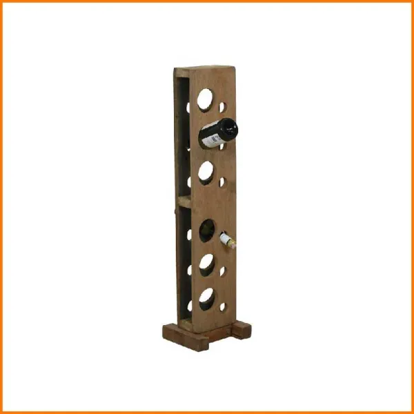 Ad Trend Portabottiglie In Legno 12 Posti 20X25X100H Cm