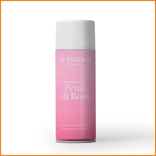 Essenze Di Elda Spray Per Tessuti Fragranza Petali Di Rosa 400 Ml