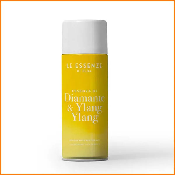 Essenze Di Elda Spray Per Tessuti Fragranza Diamante E Ylang Ylang 400 Ml