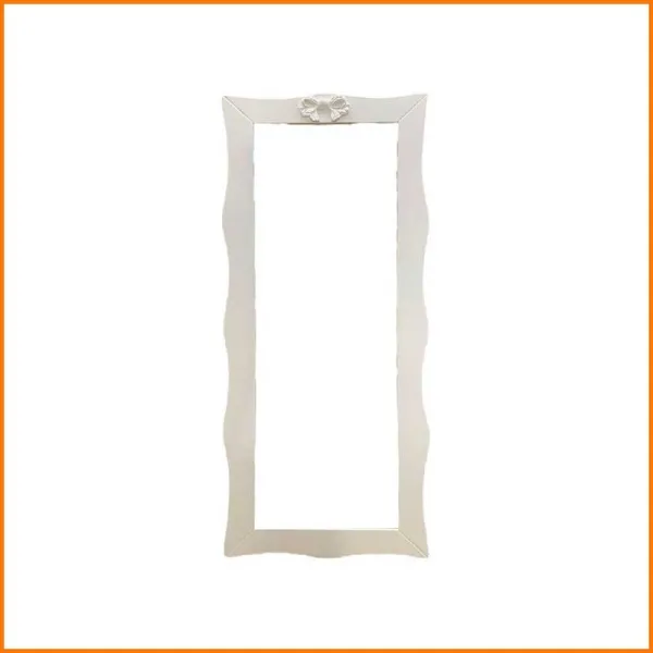 Legno Italy Specchio Colore Bianco Linea FIocco 50X120H Cm