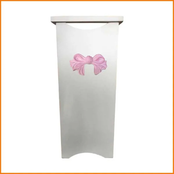 Legno Italy Porta Ombrelli Linea Fiocco Rosa 24X24X54,5H Cm