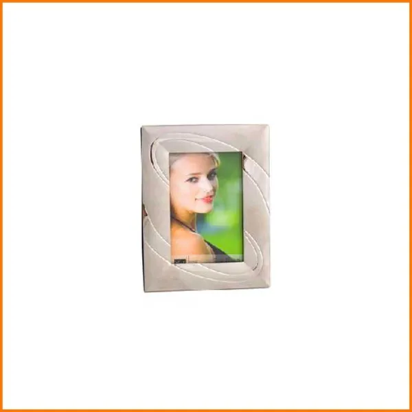 Dueesse Portafoto Legno Colore Argento 7X10 Cm