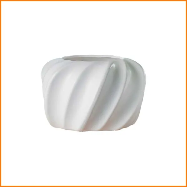 Ad Trend Vaso Polka In Ceramica Diametro 26,5X16H Cm