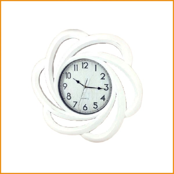 OROLOGIO BIANCO FIORE D.60 CM