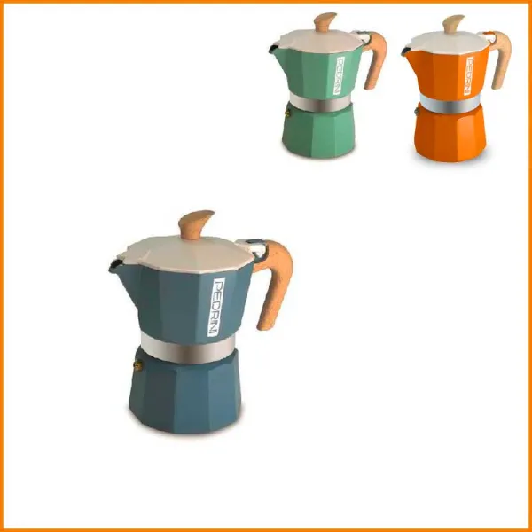 Pedrini Caffettiera My Moka Color 3 Tazze