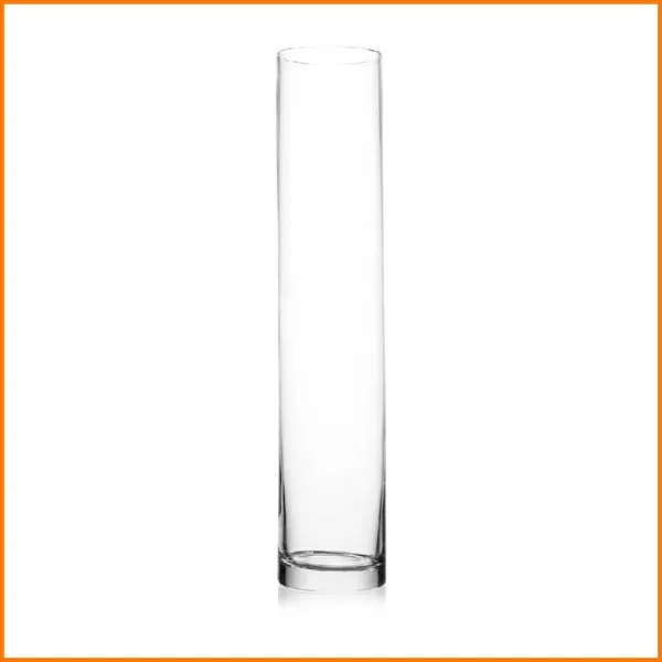 Ditta Franco Vaso Cilindrico In Vetro Diametro 10X40H Cm