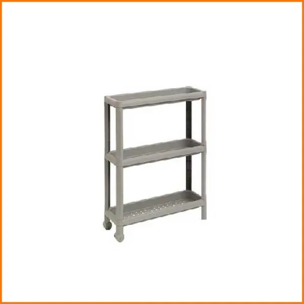 TooMax Carrello Tina Warm Colore Grigio 53X17X71H Cm