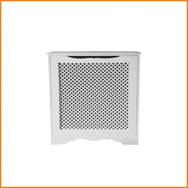 Legno Italy Copri Termosifone In Legno Colore Bianco 80X20X110H Cm