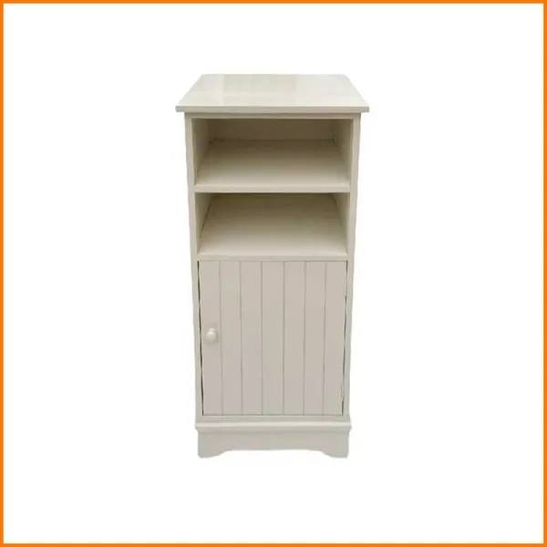 Cosentino Angioletto Il Mobiletto In Legno Colore Bianco 43X32X90H Cm