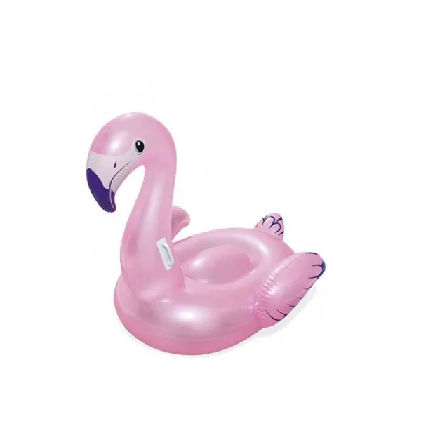 Bestway Fenicottero Cavalcabile Gonfiabile 127x127 Cm Colore Rosa