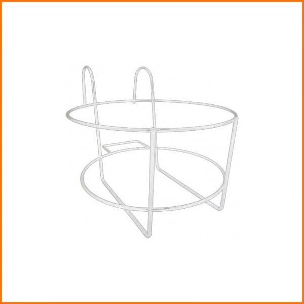 BALCONIERA GIADA TONDA BIANCA D.25 CM