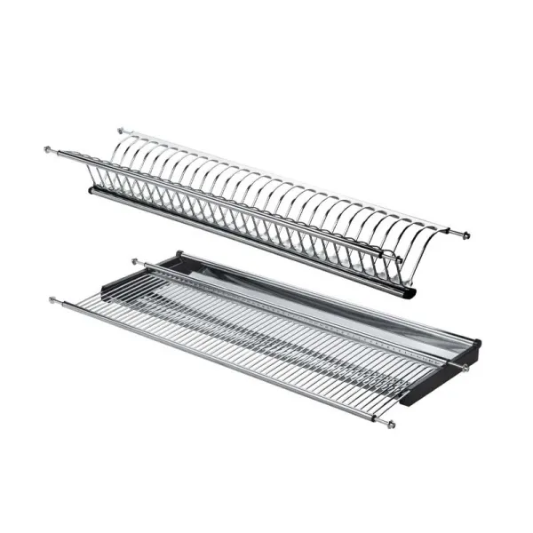 Maca Coppia Reti Pensili 86 Cm In Acciaio Inox