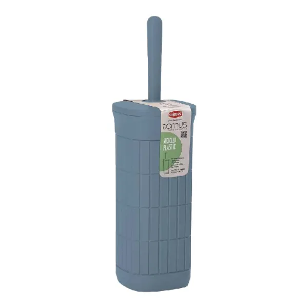 Stefanplast Scopino Da Bagno Domus Colore Smoky Blu