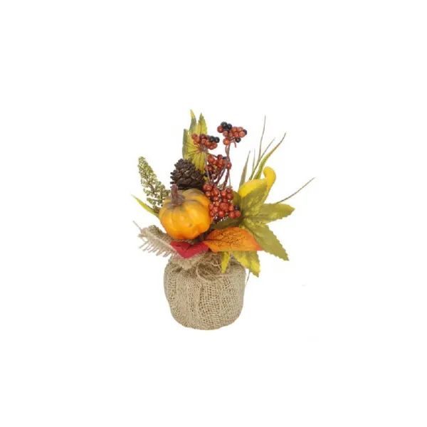 FGF Piantina Con Decori Autunnali 22h Cm