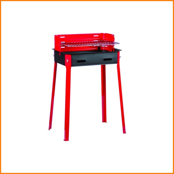 FD Barbecue Colore Rosso 30X45X85H Cm