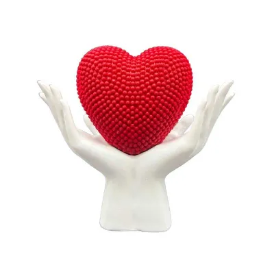 G&G Glass Mano Con Cuore In...