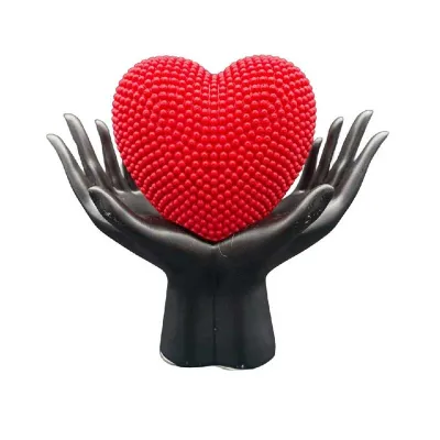 G&G Glass Mano Con Cuore In...