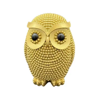 G&G Glass Gufo In Resina...