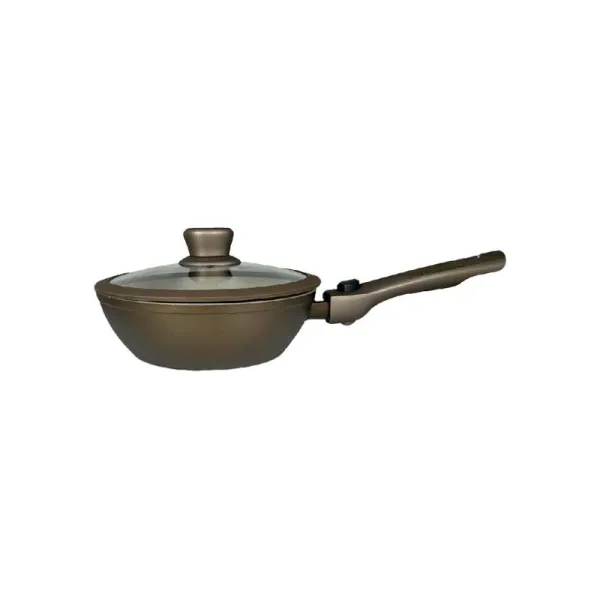 Arca Padella Con Coperchio E Manico Rimovibile Diametro 20 Cm