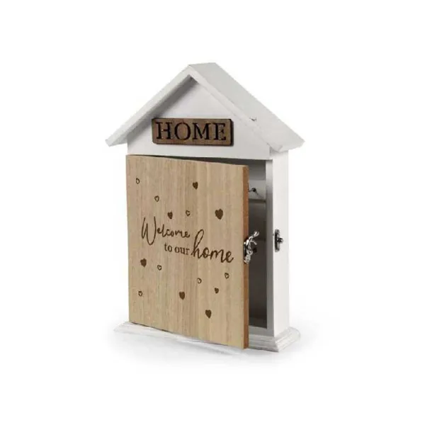 Gicos Mobiletto Portachiavi In Legno 19x6x28h Cm