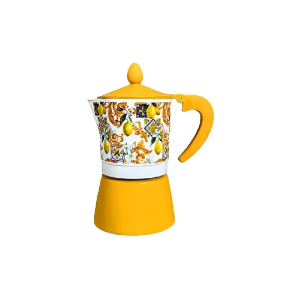 Arca Caffettiera Lemon 1 Tazza Colore Giallo