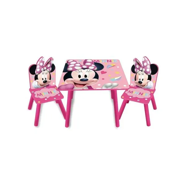 Disney Tavolino Con Sedie Minnie
