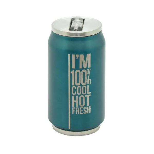 Dimo Lattina Termica Cool Hot&Fresh 0,3 Lt Colore Ottanio
