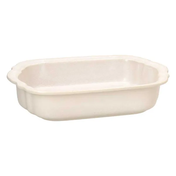 Tognana Pirofila Bistro Chic In Porcellana 33x22 Cm Colore Avorio