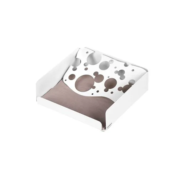 Ceart Linea Bolle Porta Tovaglioli In Ferro 18x18x5h Cm Colori Assortiti