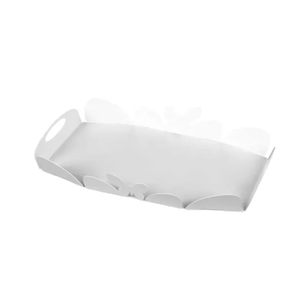Ceart Linea Farfalle Vassoio In Ferro 44x28x6h Cm Colori Assortiti