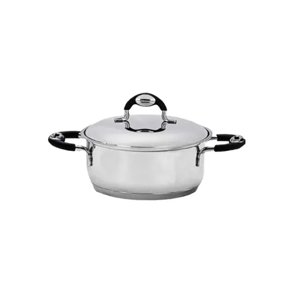 MSBavaria Casseruola Soft Line Con Coperchio Diametro 24x12h Cm