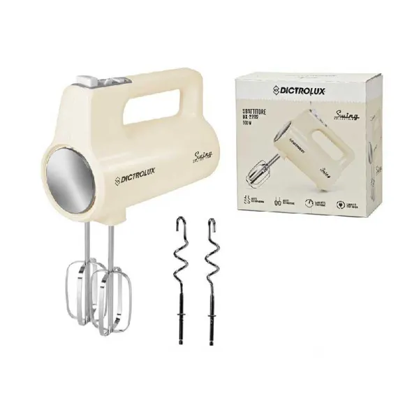 General Trade Sbattitore 5 Velocità 500 W Colore Crema