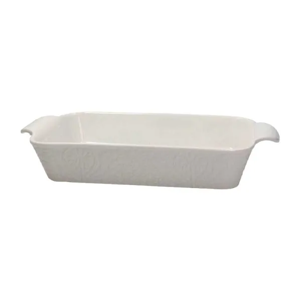 Tognana Pirofila Copenaghen Rettangolare In Ceramica 37x21,5 Cm Colore Bianco