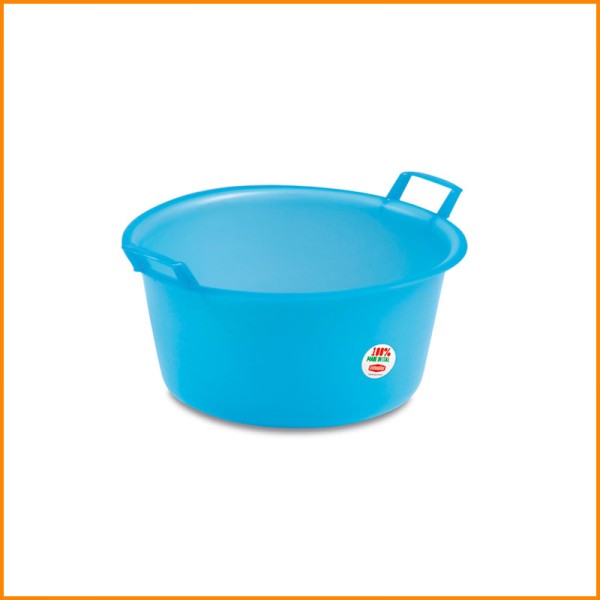 BACINELLA TONDA AZZURRA 35 CM