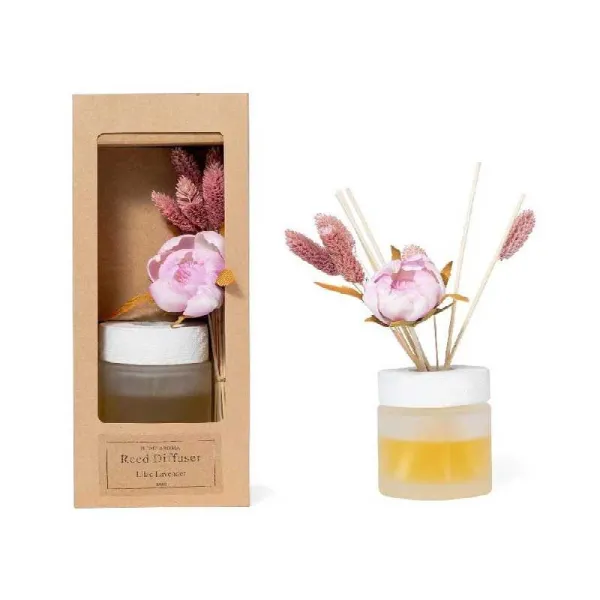 Mercury Diffusore Di Essenza Con Fiore 100 Ml Fragranza Lavander Lilac