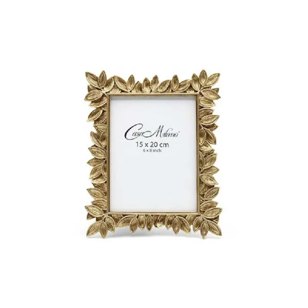 Casa MIlano Porta Foto Medea 15x20 Cm Colore Oro