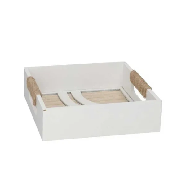 Gerimport Porta Tovaglioli Ambra 18,5x18,5 Cm