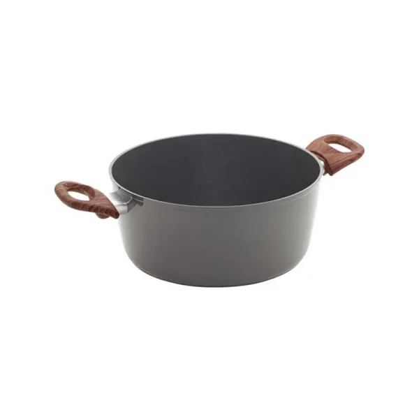 Dimo Casseruola Eco Bright In Ceramica Con Due Manici Diametro 24 Cm