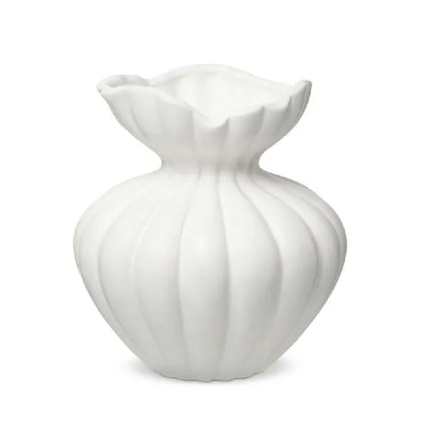 Ditta Franco Vaso Baptiste Diametro 20x25h Cm Colore Bianco