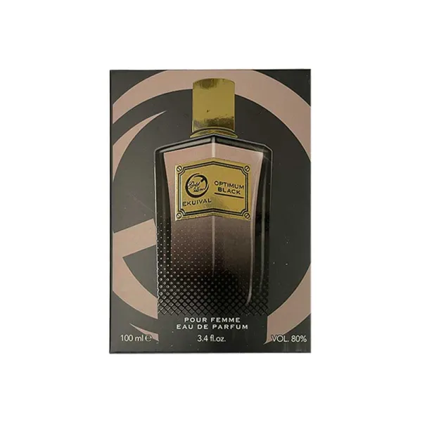 Ekuival Eau De Parfum 100 Ml Fragranza Optimum Black