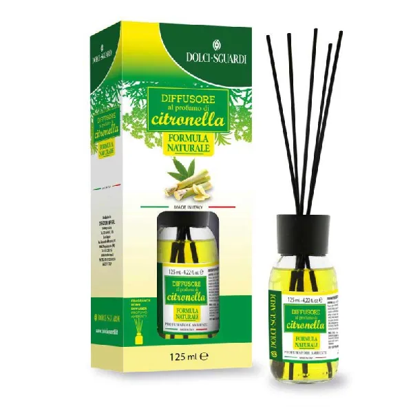 Dolci Sguardo Diffusore Di Essenza 125 Ml Fragranza Citronella