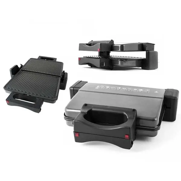 Dictrolux Bistecchiera Elettrica Double Plat 3 In 1 2000 W