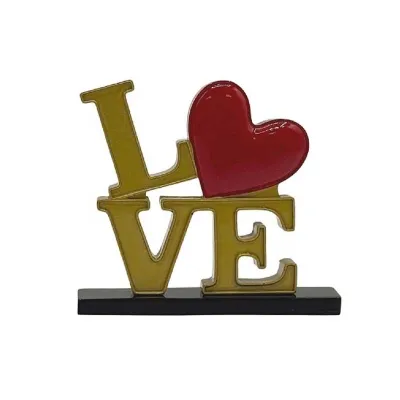 G&G Glass Scritta Love In...