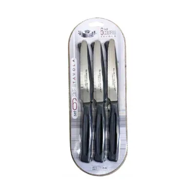 Letizia 6 Coltelli Blumenthal Colore Grigio