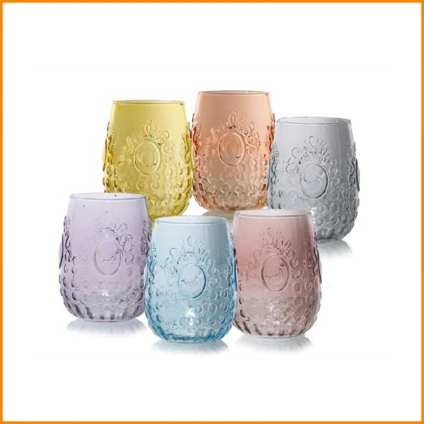 SET 6 BICCHIERI BAROQUE 49CL