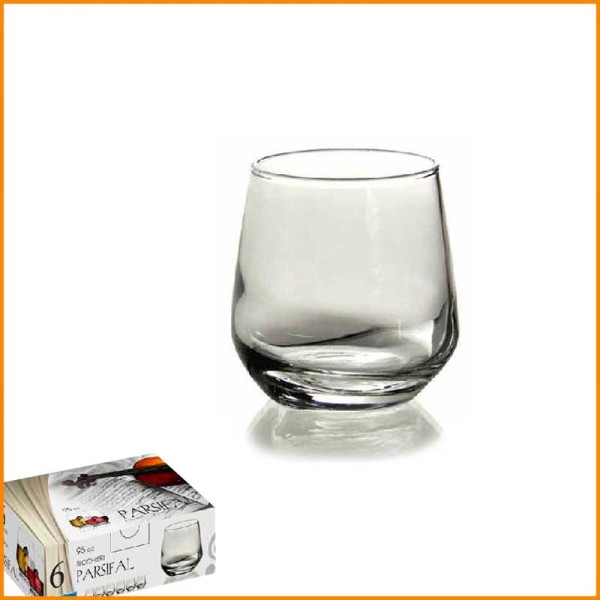 SET 6 BICCHIERI PARSIFAL 95CC