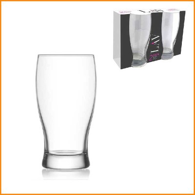 SET 2 BICCHIERI BIRRA BELEK...