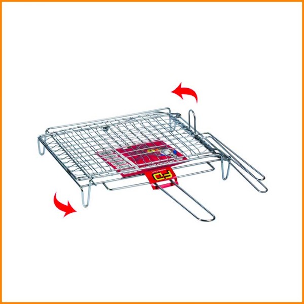 FD Graticola Girevole Per Barbecue 30X40 Cm