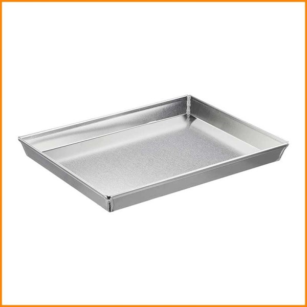 TEGLIA INCLINATA IN ALLUMINIO 60X40X3H CM