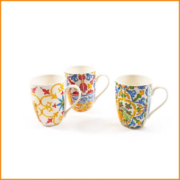 TAZZA LA TERRA DEL SOLE IN PORCELLANA 340ML